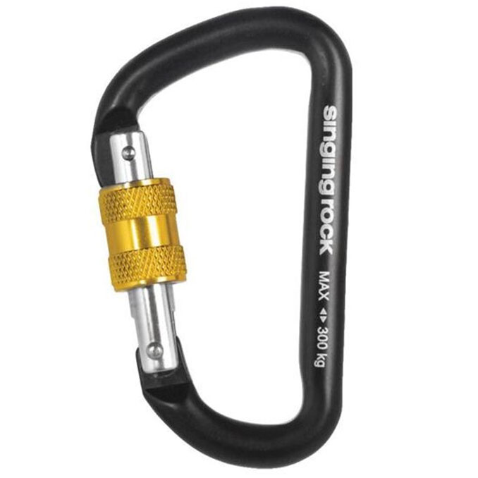 SINGING ROCK Mini D Screw Carabiner